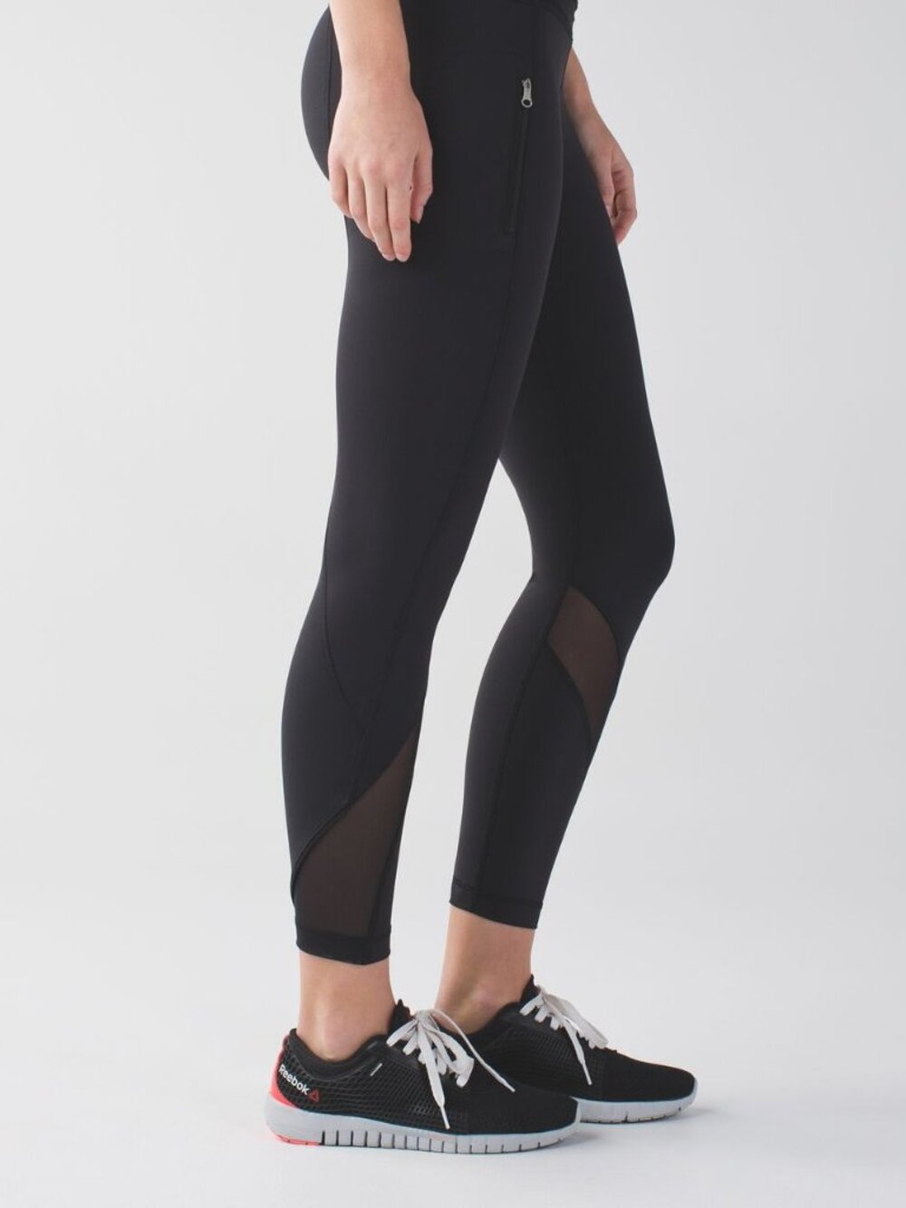Lululemon Inspire Tight II (Mesh) Black size 6